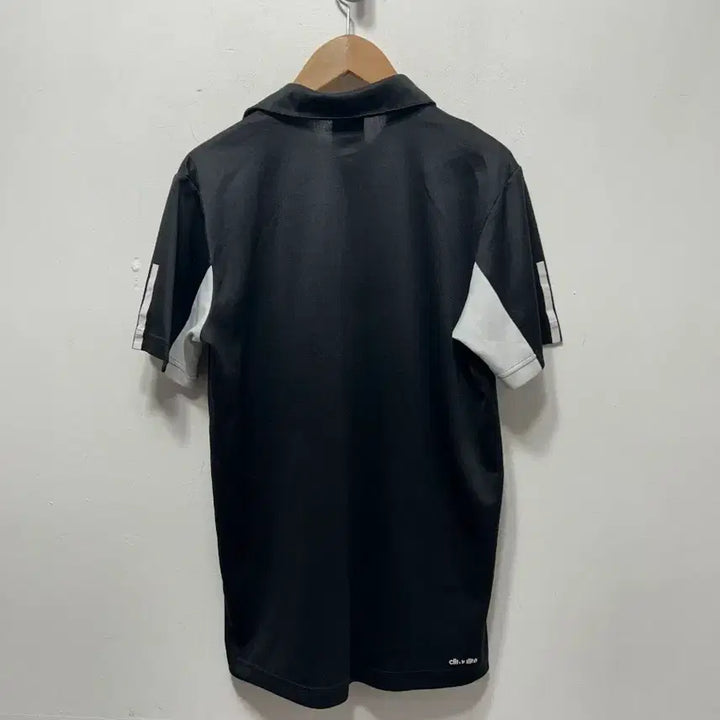 [BUNJANG] Adidas Black and White Polo Shirt (Size M) / 아디다스 블랙/화이트 반팔 카라티 M