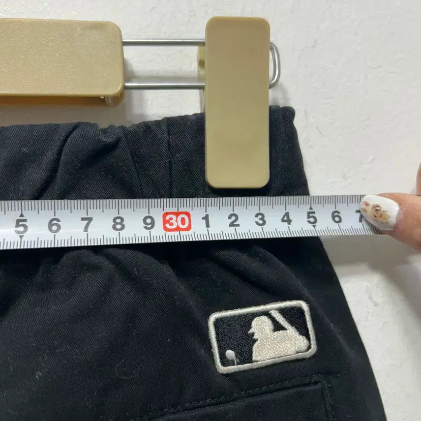 [BUNJANG] MLB New York Yankees Black Cargo Jogger Pants S / MLB 뉴욕양키스 블랙 카고 조거팬츠 S