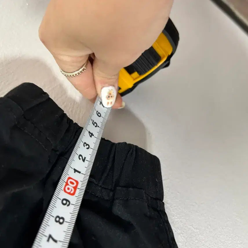 [BUNJANG] MLB New York Yankees Black Cargo Jogger Pants S / MLB 뉴욕양키스 블랙 카고 조거팬츠 S