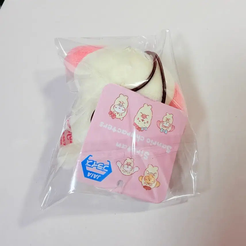[BUNJANG] Shirotan x Sanrio My Melody Mascot Keyring / [새상품] 시로탄x산리오 콜라보 마스코트 인형 키링 _ 마이멜로디