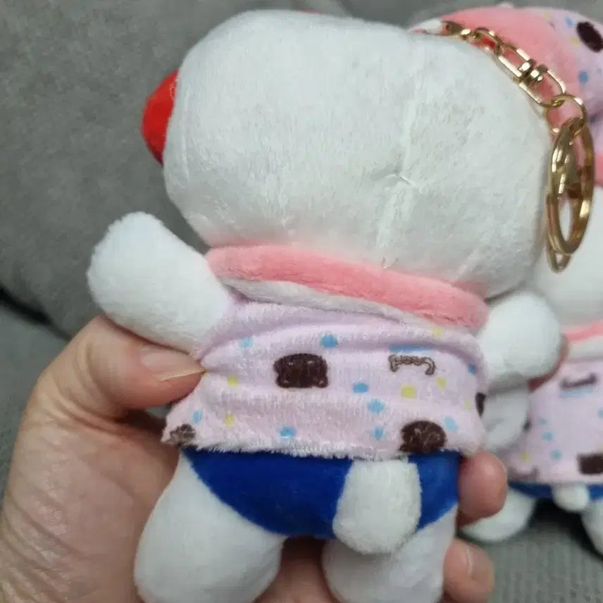 [BUNJANG] Hello Kitty Pajama Doll Keyring / 헬로키티 잠옷 인형키링
