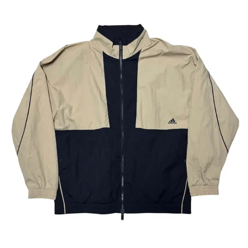 [BUNJANG] Adidas Oversized Big Printing Windbreaker Jacket / 아디다스 오버사이즈 빅프린팅 바람막이