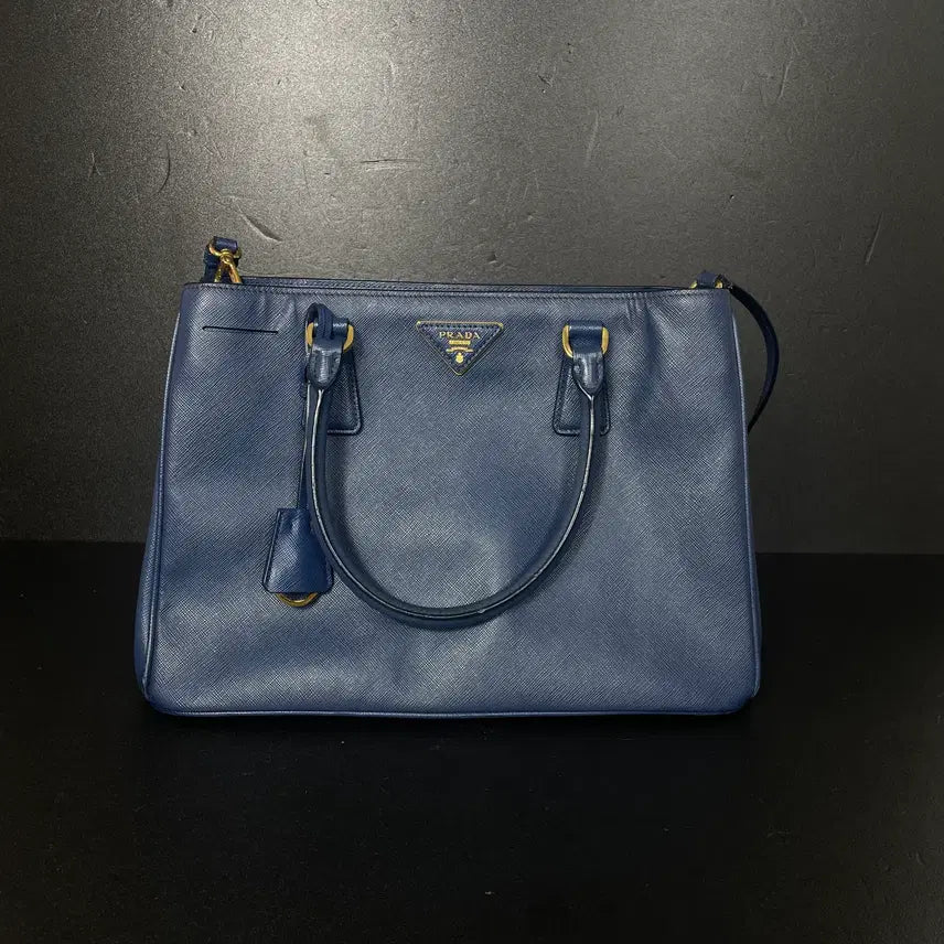 [BUNJANG] PRADA Saffiano Lux 2-Way Bag / PRADA 프라다 사피아노 럭스 2WAY백