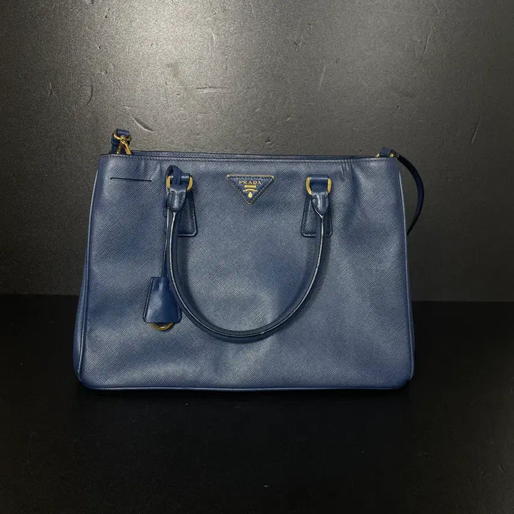 [BUNJANG] PRADA Saffiano Lux 2-Way Bag / PRADA 프라다 사피아노 럭스 2WAY백