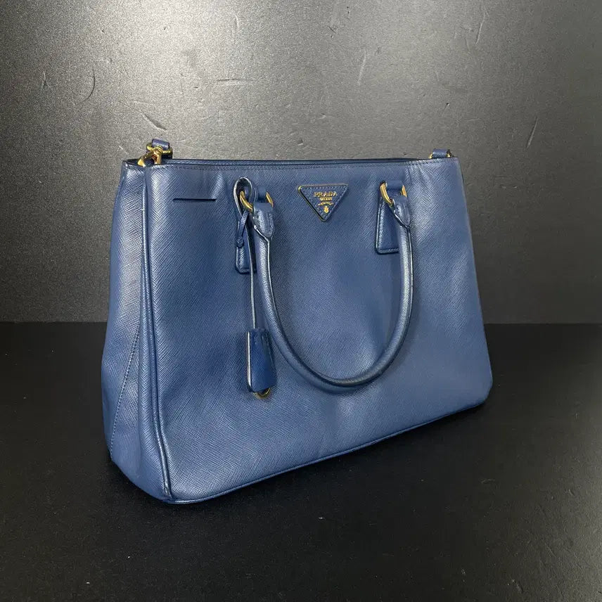 [BUNJANG] PRADA Saffiano Lux 2-Way Bag / PRADA 프라다 사피아노 럭스 2WAY백