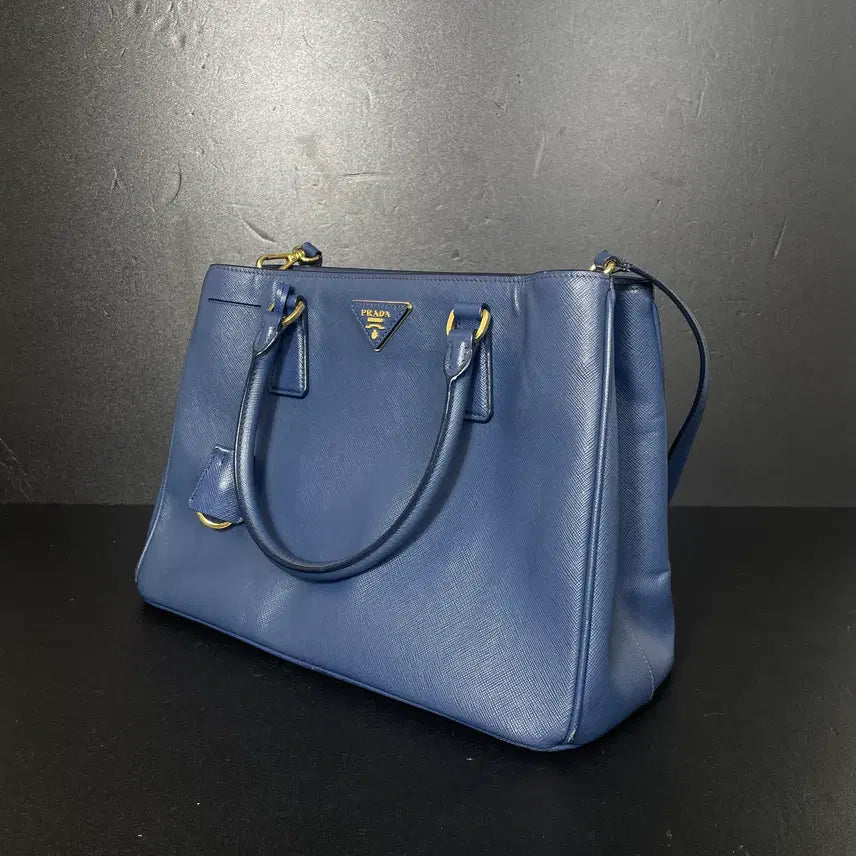 [BUNJANG] PRADA Saffiano Lux 2-Way Bag / PRADA 프라다 사피아노 럭스 2WAY백