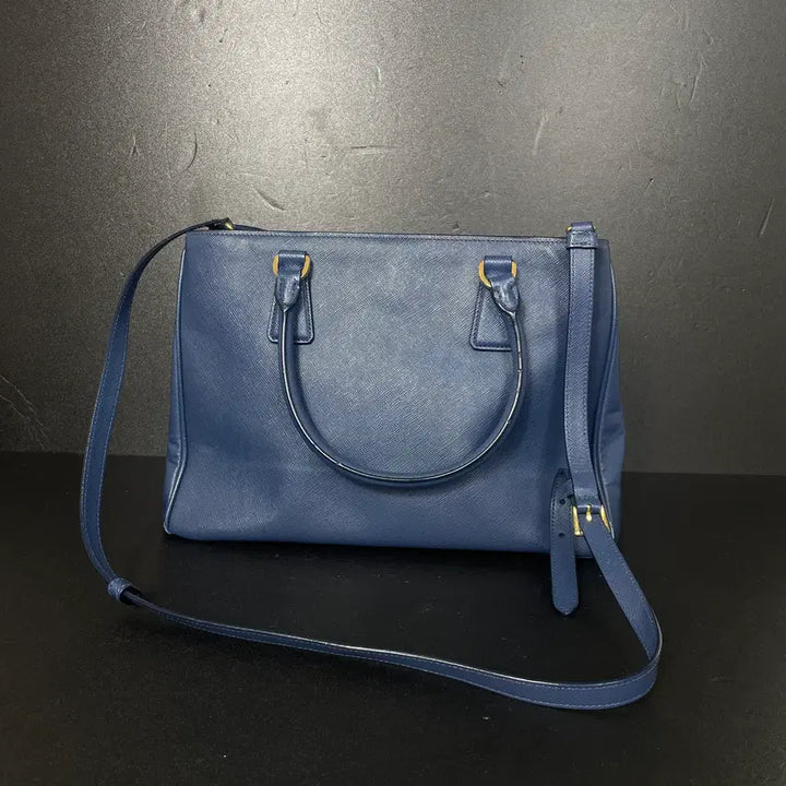 [BUNJANG] PRADA Saffiano Lux 2-Way Bag / PRADA 프라다 사피아노 럭스 2WAY백