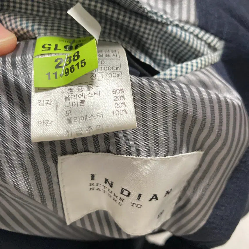 [BUNJANG] Indian Linen Jacket (Men) 100 / 인디안 남성린넨자켓 100 호호상점