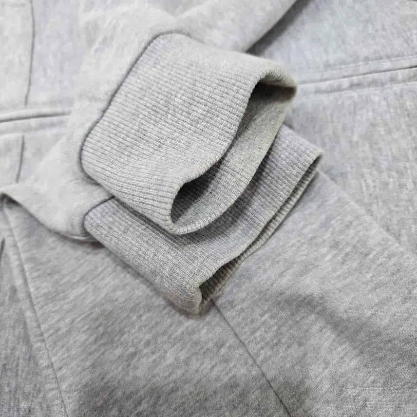 [BUNJANG] National Geographic Gray Hoodie Zip-Up / 내셔널지오그래픽 후드 집업