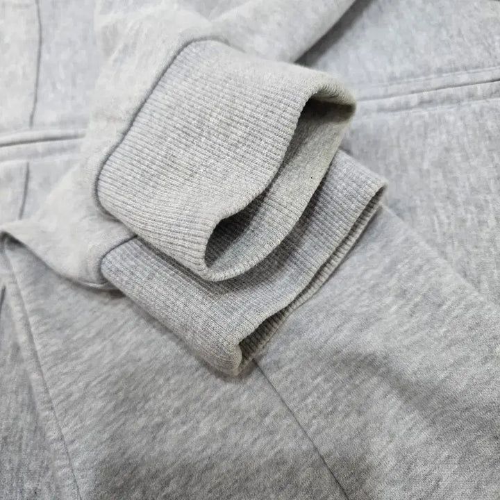 [BUNJANG] National Geographic Gray Hoodie Zip-Up / 내셔널지오그래픽 후드 집업