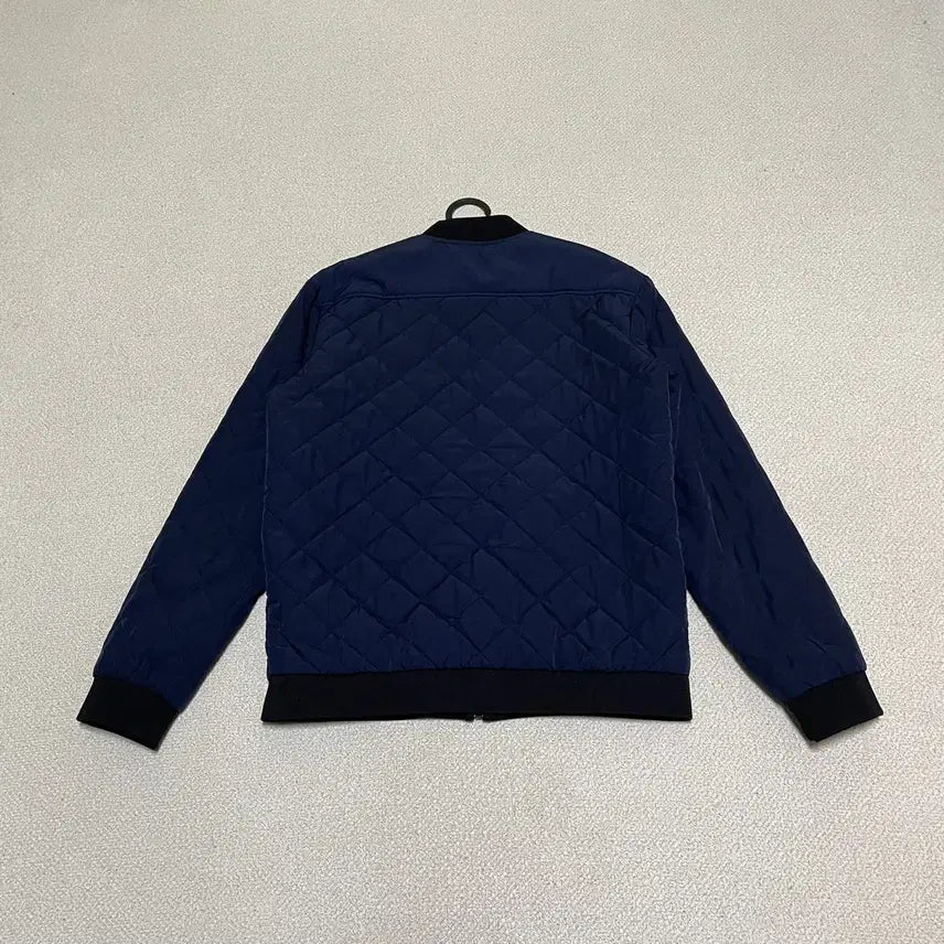 [BUNJANG] Hummel Quilted Bomber Jacket / L 험멜 퀼팅 항공 점퍼 블루종 자켓 N.2535