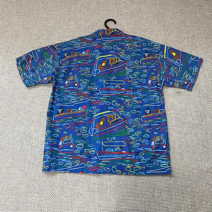 [BUNJANG] M DONG Hawaiian Short Sleeve Shirt / M DONG 하와이안 반팔 셔츠 남방 N.7869