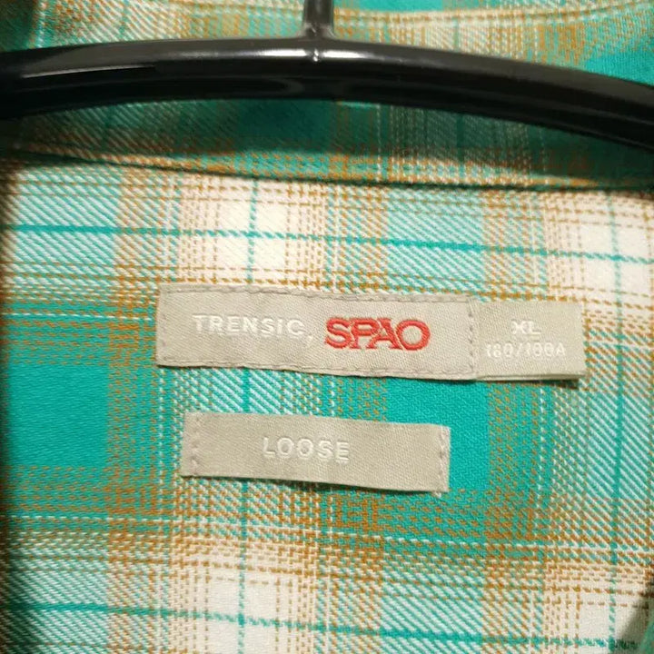 [BUNJANG] Spao Loose Fit Checkered Short Sleeve Shirt XL / 스파오 루즈핏 체크 반팔 셔츠 XL_i4918
