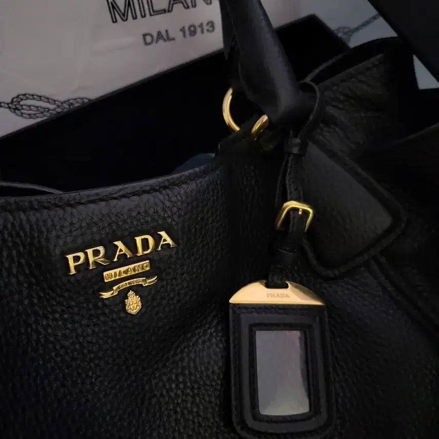 [BUNJANG] Prada Vitello Tote &amp; Cross Bag / 프라다 비텔라 토트 &amp; 크로스 백