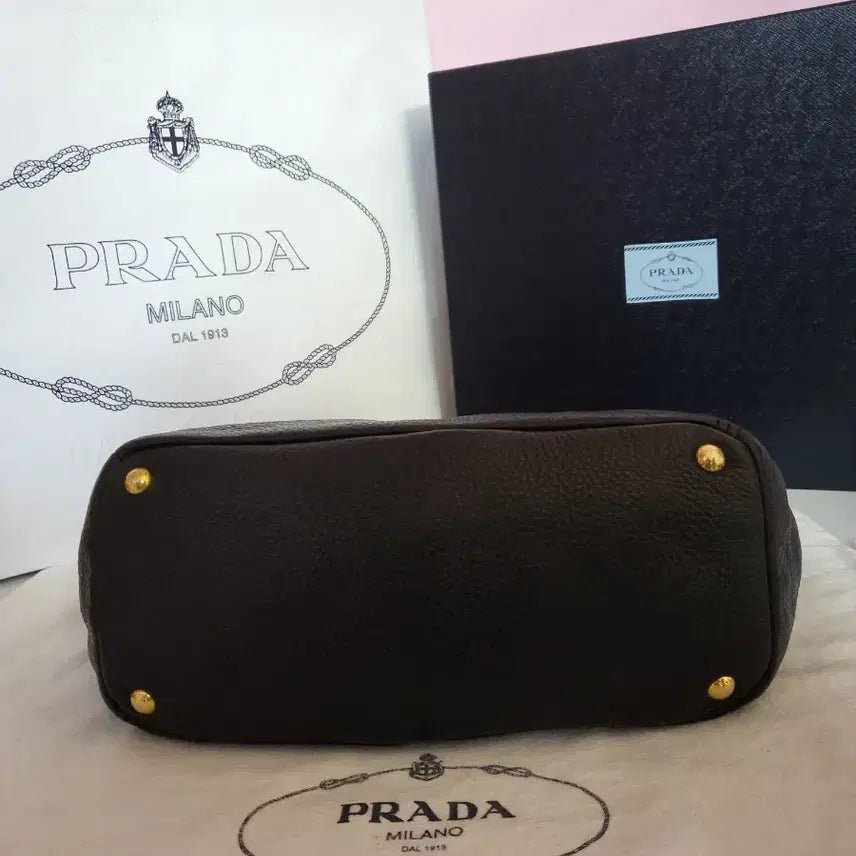 [BUNJANG] Prada Vitello Tote &amp; Cross Bag / 프라다 비텔라 토트 &amp; 크로스 백