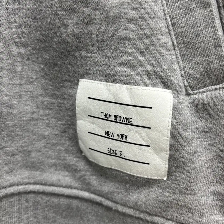 [BUNJANG] Thom Browne Armband Hooded Zip-up / [6]톰브라운 사선완장 후드집업