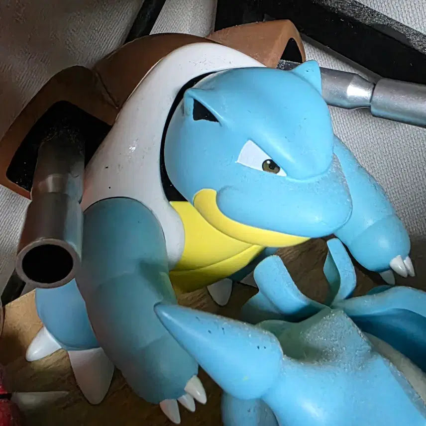 [BUNJANG] Pokemon Blastoise Scale Resin Figure / 거북왕 포켓몬 스케일레진 피규어 1/10 16cm A급 10만