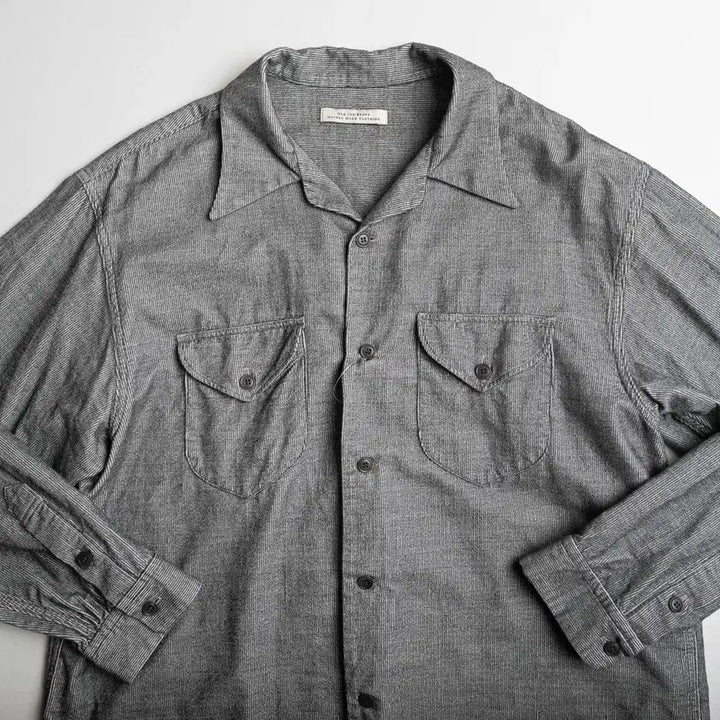 [BUNJANG] Old Joe Swallow Collar Sports Shirt / 올드조 22FW 스왈로우 칼라 스포츠 셔츠 15.5사이즈
