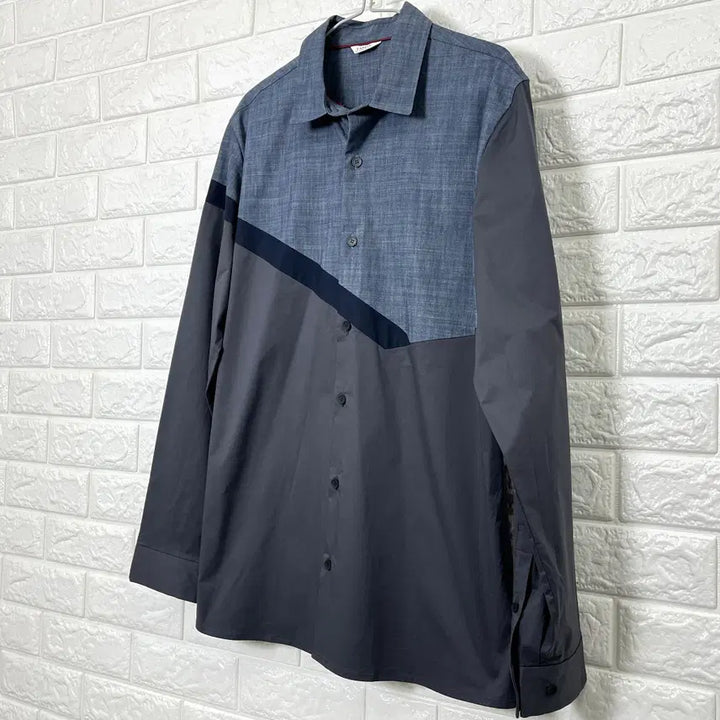 [BUNJANG] Lanvin Sport Color Block Golf Shirt 105 / 랑방 스포츠 배색 골프 셔츠 105