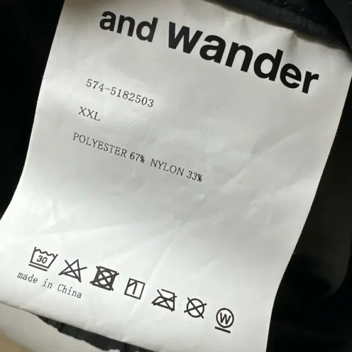 [BUNJANG] And Wander x Hidden NY Oversized Cargo Pants / [2XL] 앤드원더 x 히든뉴욕 오버사이즈 카고팬츠