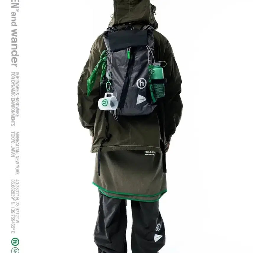 [BUNJANG] And Wander x Hidden NY Oversized Cargo Pants / [2XL] 앤드원더 x 히든뉴욕 오버사이즈 카고팬츠