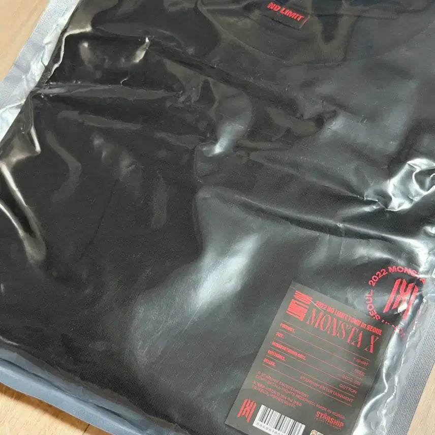 [BUNJANG] MONSTA X NO LIMIT CON T-Shirt / 몬스타엑스 노리밋콘 티셔츠