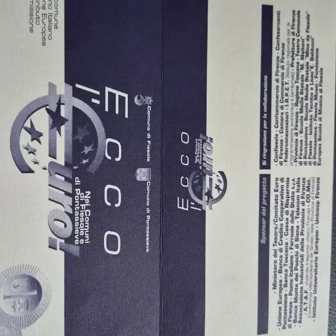 [BUNJANG] Italian Euro Trial Currency Set / 해외주화, 1997-98 이탈리아 유로 도입 시범 화폐 세트