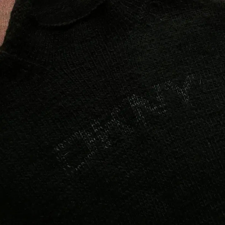 [BUNJANG] DKNY Black Wool Knit Top / [DKNY] 블랙 니트 탑 울100%