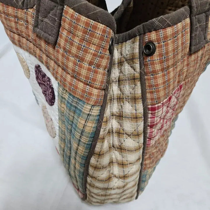 [BUNJANG] Quilted Heart Big Bag / 퀼트 하트 빅가방