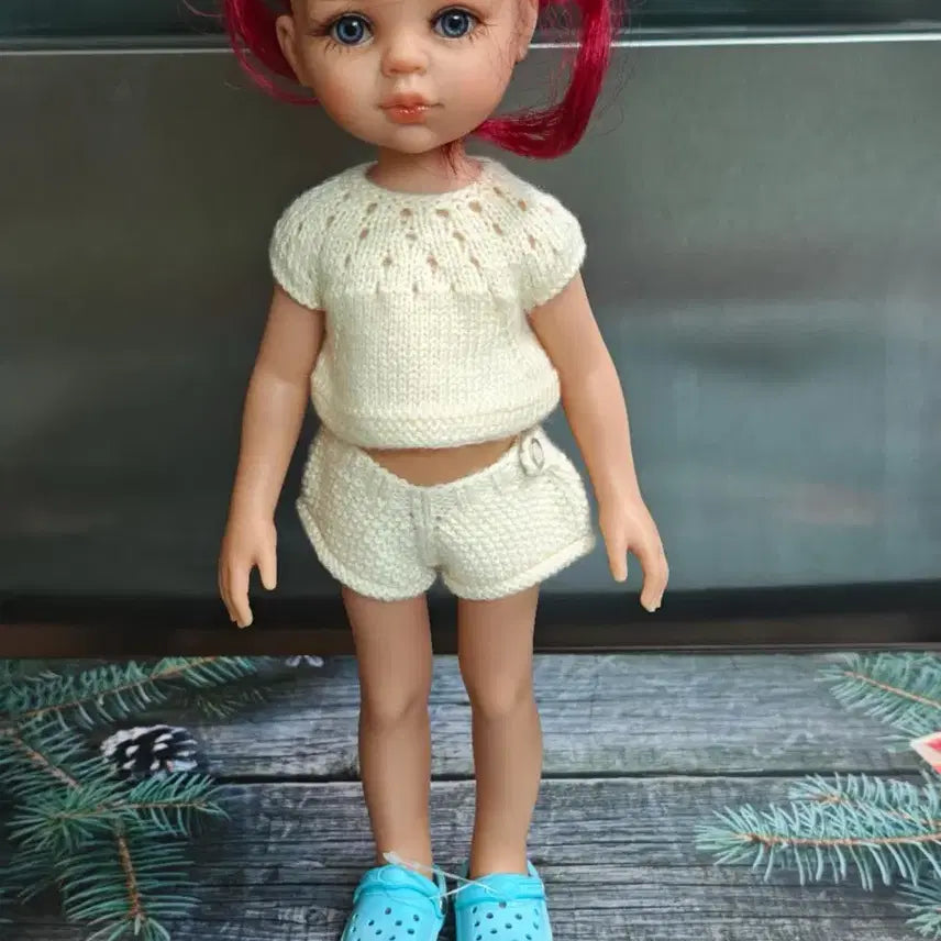 [BUNJANG] Paola Reina Doll Blue Crocs Slippers / 파올라레이나  신발 슬리퍼