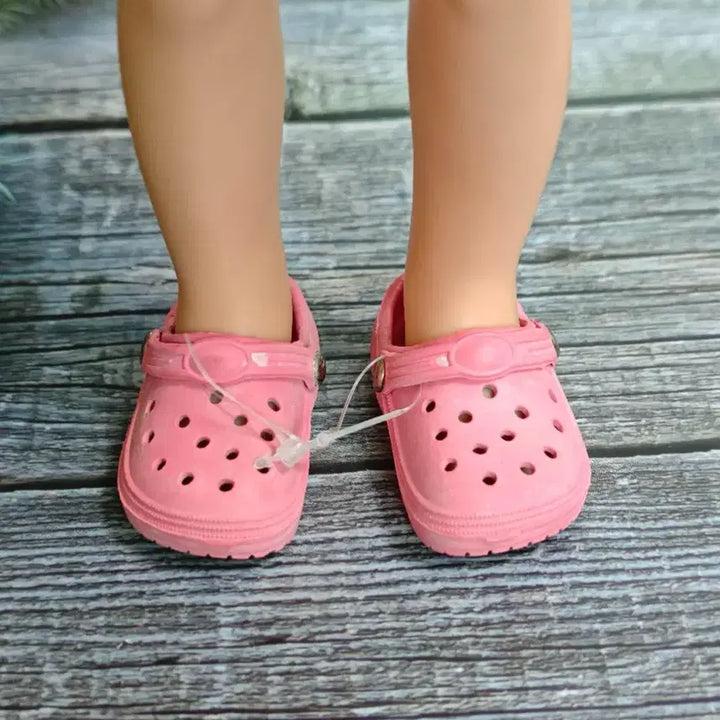 [BUNJANG] Paola Reina Doll Blue Crocs Slippers / 파올라레이나  신발 슬리퍼