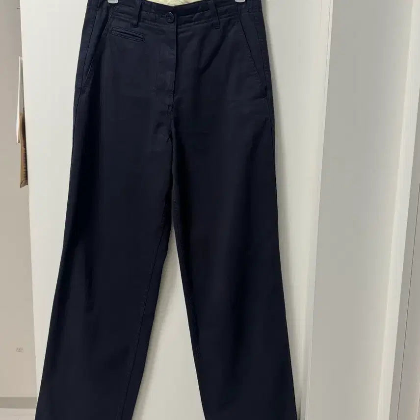 [BUNJANG] Nothing Written Jeff Chino Pants Dark Navy S / 낫띵리튼 jeff 치노 팬츠 빈티지 다크네이비 S