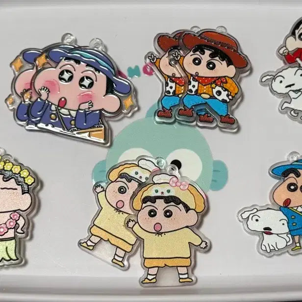 [BUNJANG] Crayon Shin-chan Acrylic Keyring / 짱구 아크릴 키링
