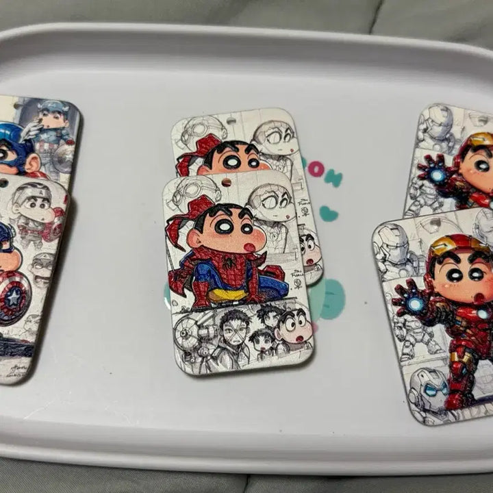 [BUNJANG] Crayon Shin-chan Acrylic Keyring / 짱구 아크릴 키링