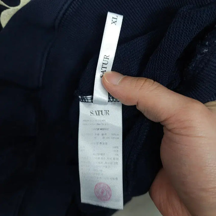 [BUNJANG] Setter Classic Logo Hoodie XL Navy / 세터 클래식 로고 후드티 XL 네이비