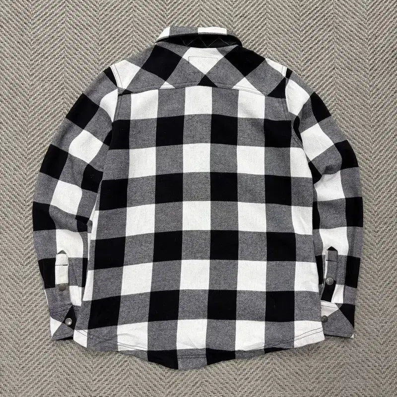 [BUNJANG] Orbis Check Shirt Jacket v2018 / 오르비스 체크 셔츠 자켓 v2018