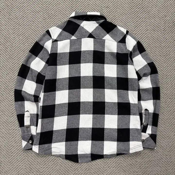 [BUNJANG] Orbis Check Shirt Jacket v2018 / 오르비스 체크 셔츠 자켓 v2018