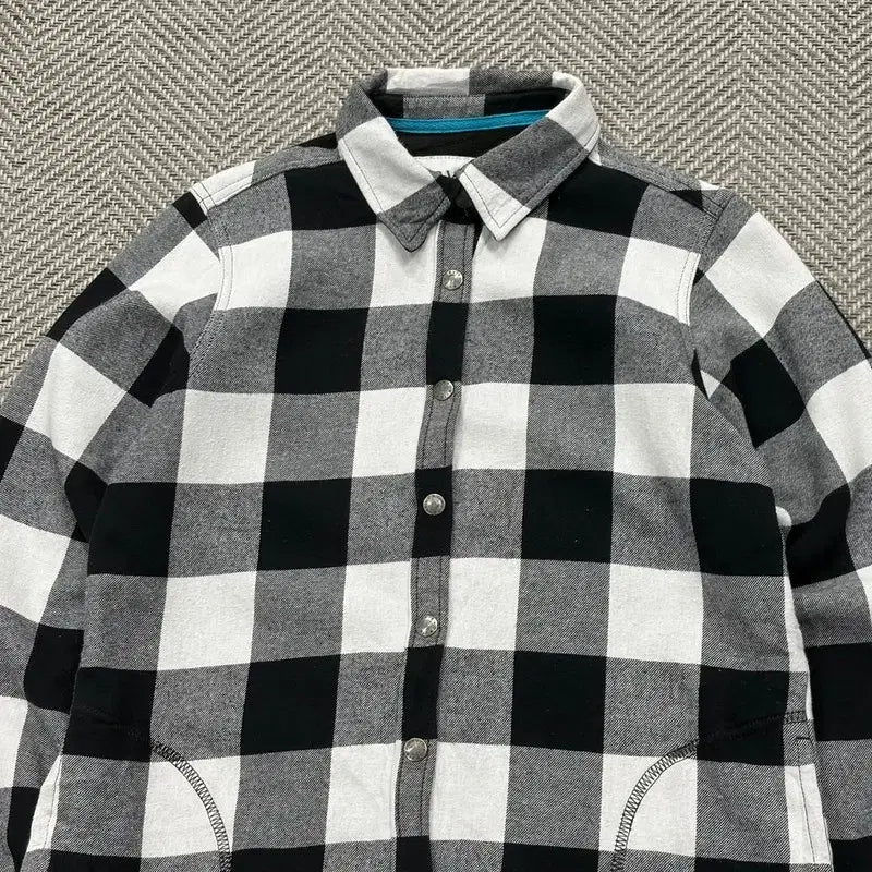 [BUNJANG] Orbis Check Shirt Jacket v2018 / 오르비스 체크 셔츠 자켓 v2018