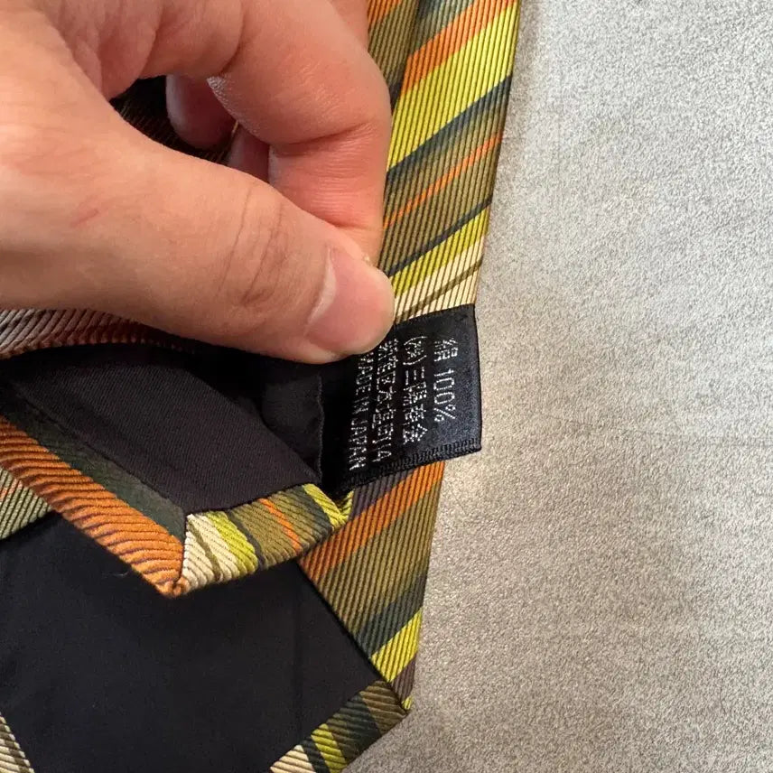 [BUNJANG] Burberry Black Label Necktie / 80년대 생산 버버리 블랙 라벨 넥타이