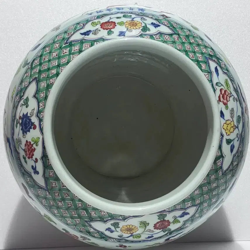 [BUNJANG] Chinese Porcelain Five-Color Kylin Motif Vase / 중국도자기 오채 기린문 호