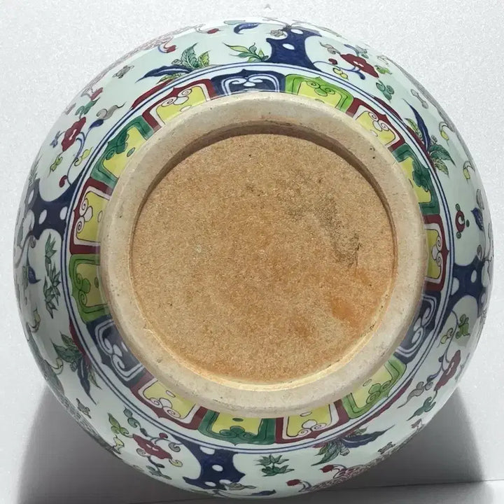 [BUNJANG] Chinese Porcelain Five-Color Kylin Motif Vase / 중국도자기 오채 기린문 호
