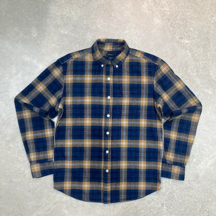[BUNJANG] GAP Denim Check Shirt / GAP 갭 데님 체크셔츠