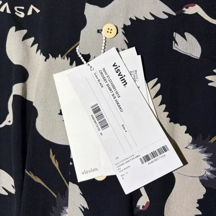 [BUNJANG] Visvim Crosby Short Sleeve Shirt / 비즈빔 크로스비 반팔 셔츠 4사이즈