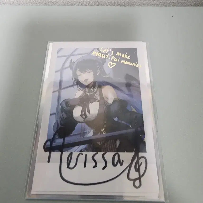 [BUNJANG] Nerissa Ravencroft Signed Photocard / 네리사 레이븐크로프트 친필사인 포토카드