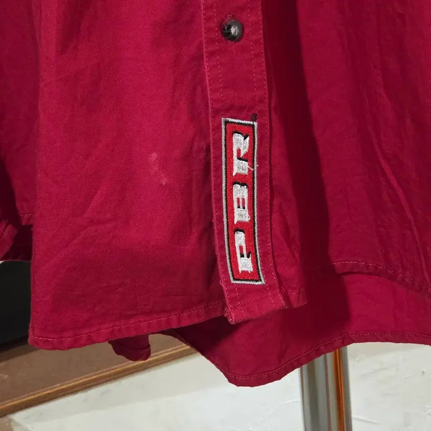 [BUNJANG] Wrangler PBR Embroidered Western Shirt / 랭글러 PBR 자수 웨스턴 셔츠