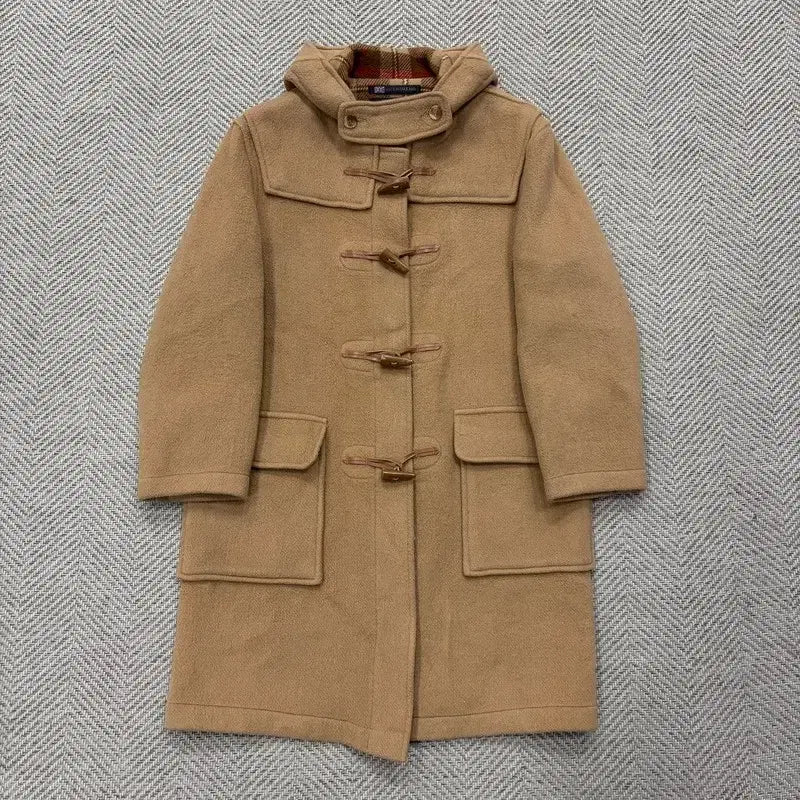 [BUNJANG] Gloverall Wool Blend Hooded Duffle Coat / 글로버올 울블렌드 후드 더플코트 v2004