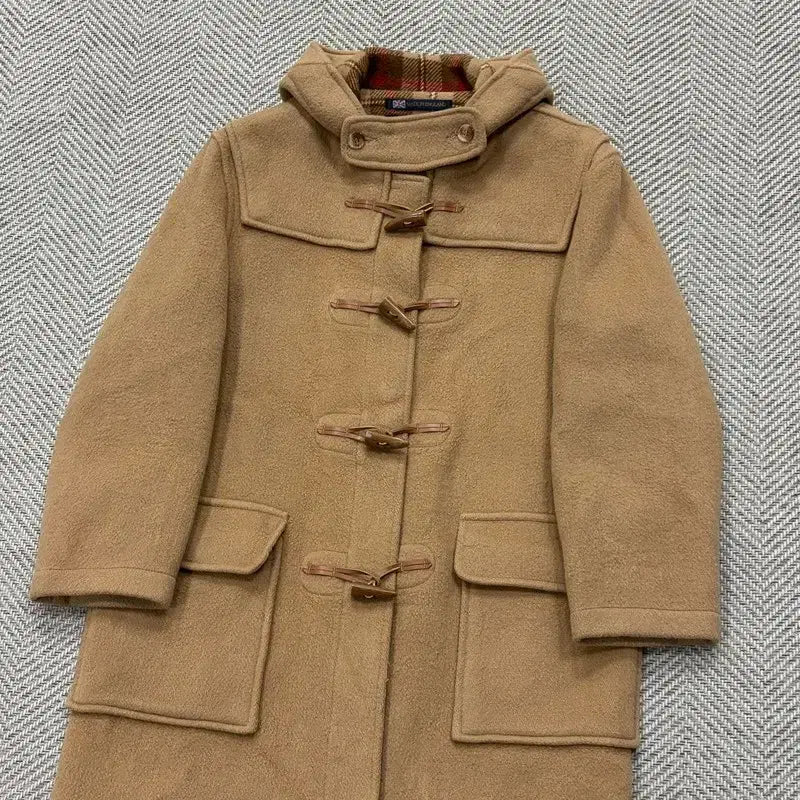 [BUNJANG] Gloverall Wool Blend Hooded Duffle Coat / 글로버올 울블렌드 후드 더플코트 v2004