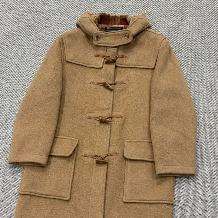 [BUNJANG] Gloverall Wool Blend Hooded Duffle Coat / 글로버올 울블렌드 후드 더플코트 v2004