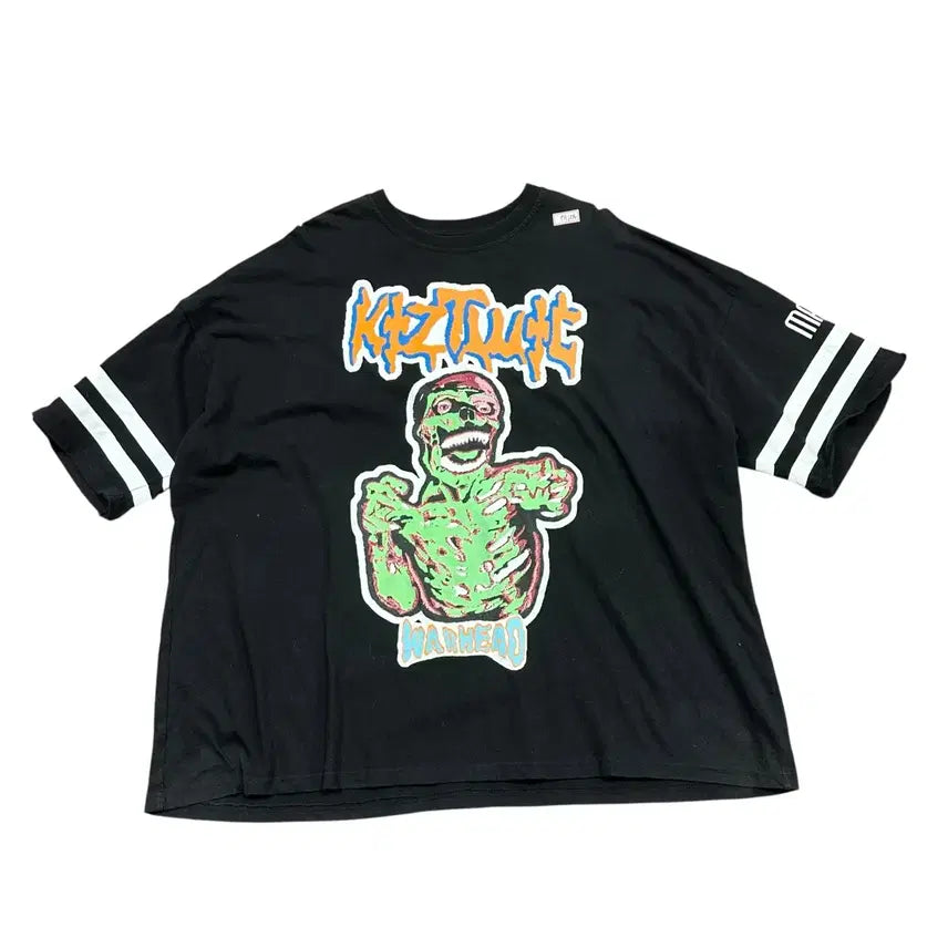 [BUNJANG] Vintage Zombie Street Short-Sleeve T-shirt / (바배) 빈티지 좀비 스트릿 반팔티