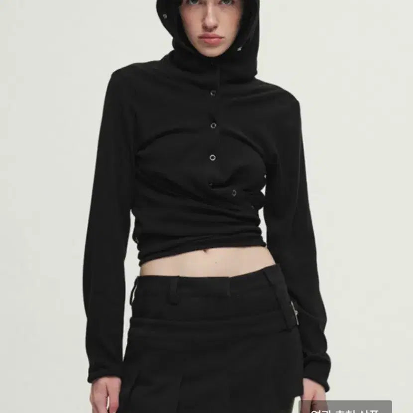 [BUNJANG] Cerric Wrap Hood Cardigan / Cerric wrap hood cardigan